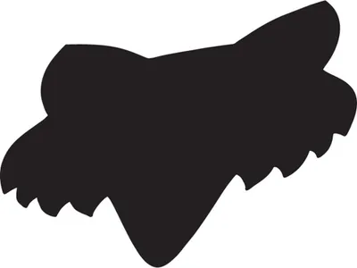 Produktbild von Fox Head 1,75 Zoll Aufkleber, schwarz, Einheitsgröße