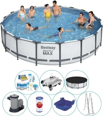 Obrázek produktu pro Bazén včetně příslušenství - Bestway Steel Pro MAX 549x122 cm kulatý