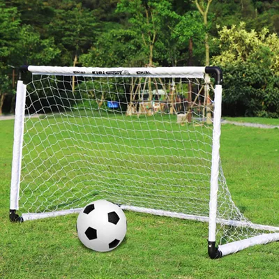 Produktbild von Kinder-Fußballtor für Garten & Indoor, Mini Fußballtor Set, tragbar, leicht, perfekt für Kinder