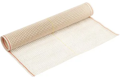 Image de Stramin - support pour tapis à nouer, L 50 cm, Off-white, 1m