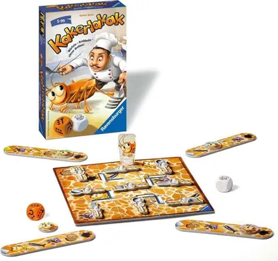 Produktbild von Ravensburger Mitbringspiel Schnelligkeitsspiel Kakerlakak 23391