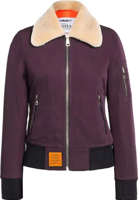 Produktbild von Bombers Original Barcelone Jacke Lila L Damen Lila L
