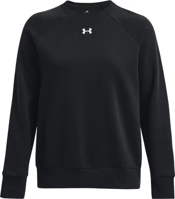 Produktbild von Under Armour Ua Rival Fleece Crew Sweatshirt-Schwarz 1379508-001__XS