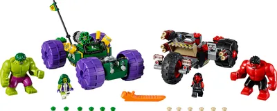 Produktbild von LEGO® Marvel Super Heroes™ Hulk gegen Red Hulk 76078