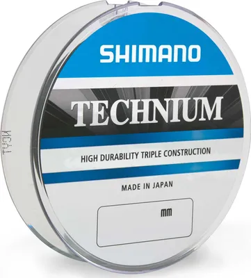 A spool of fishing line in its clear plastic packaging.