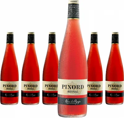 Produktbild von 6 x Pinord Reynal Vinos De Aguja Rosado