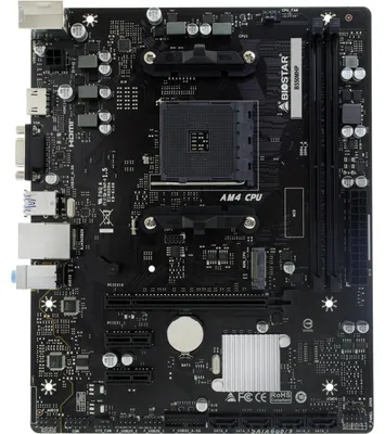 Obrázek produktu pro Biostar B550MHP, AMD, Socket AM4, AMD Ryzen 3000 Series, AMD Ryzen 4000 Series, AMD Ryzen 5000 Series, Socket AM4, DDR4-SDRAM, 64 GB