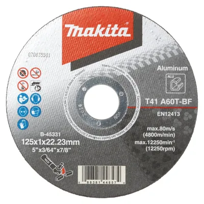 Image de Makita B-45331 Disque à tronçonner 125x1mm Alu