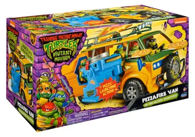 Zdjęcie produktu dla Teenage Mutant Ninja Turtles Pizza Van, Van, Ninja Turtles, 4 lat(a), Wielobarwny