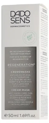 Produktbild von DADO SENS 114021196, Reinigungsmaske, Frauen, Empflindliche Haut, Anti-Aging, Anti-Falten, Feuchtigkeitsspendend, Beruhigend, Tube, Peg, Paraffin, Konservierungsmittel, Silikon