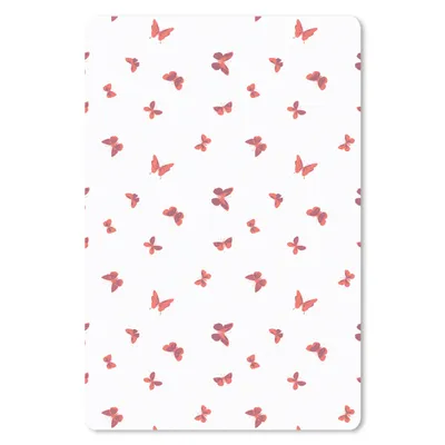 Produktbild von MuchoWow® Mauspad Mousepad Schmetterlinge - Muster - Tiere 40x60 cm - Mousepads - Maus Mat - Pad - Mausunterlage - Schreibtisch Accesoire