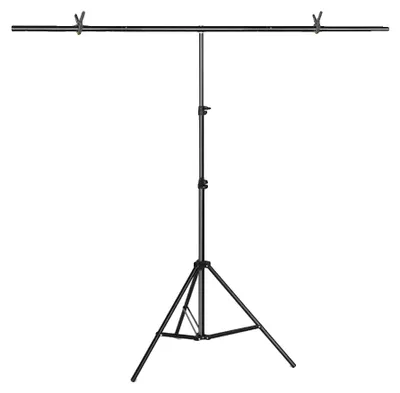 Produktbild von Hintergrundständer, verstellbares Unterstützungssystem, tragbares Design, 2x2M 3 Stück Tücher
