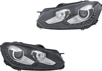 Produktbild von Hauptscheinwerfer-Set 12 V LED D1S PY21W W5W Bi-Xenon HELLA für u.a. VW GOLF