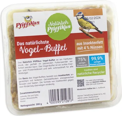 Produktbild von Natürlich Pfiffikus Vogel-Buffet mit Nuss