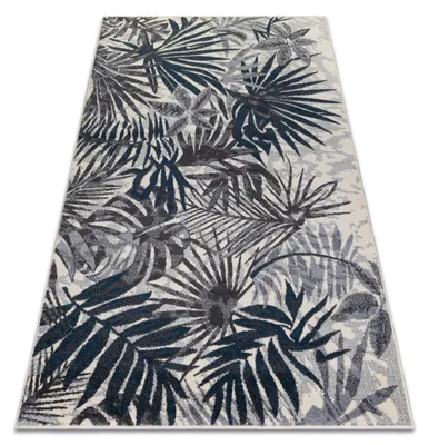 Imagen del producto de Alfombra HEOS 78561 crema/ Selva azul 190x270 cm