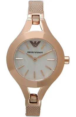 Produktbild von Emporio Armani AR7329 Damen-Armbanduhr, Edelstahl-Gehäuse, Metall-Armband