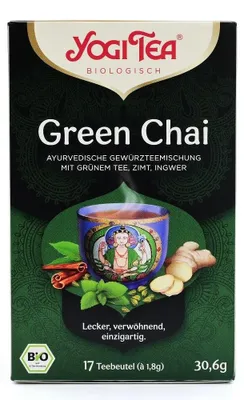 Produktbild von YOGI TEA Green Chai  Filterbeutel