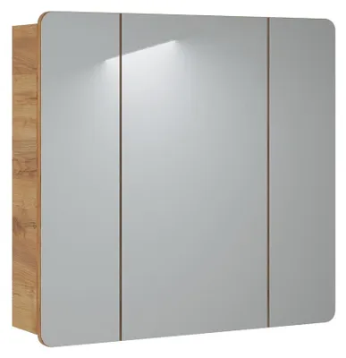 Produktbild von Spiegel Badspiegel Spiegelschrank Badezimmerspiegel Hängespiegel Schrank 80 cm