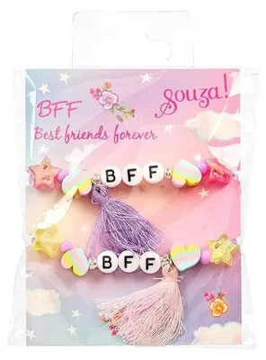 Immagine prodotto di Set regalo per migliori amiche (2 braccialetti)