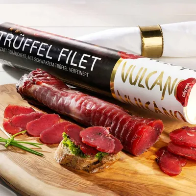 Produktbild von Trüffelfilet vom Vulcano Schwein, im Stück