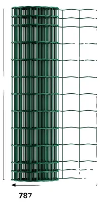 Obrázek produktu pro Drátěný plot, odolný proti povětrnostním vlivům, robustní konstrukce, 1 x 20 m