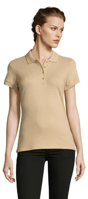 Produktbild von SOLS - "People" Poloshirt für Damen LT1835 (S) (Sand)