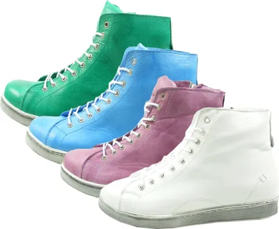 Produktbild von Andrea Conti Damen High-Top Sneaker 0341500 Schnür-Boots, Größe:36 EU, Farbe:Weiß