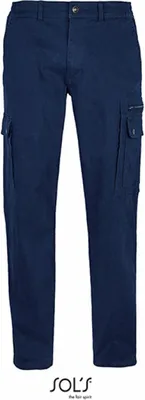 Immagine prodotto di SOLs 03820 | Pantaloni Docker da uomo - Pantaloni da lavoro da uomo - Colore: Navy - Taglia: 46