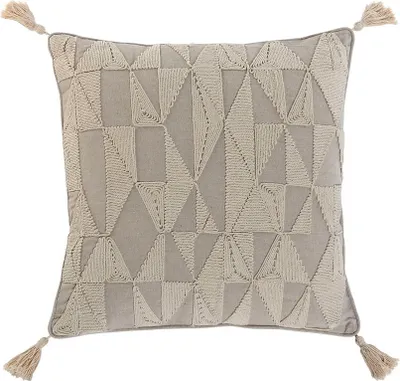 Obrázek produktu pro Domácí polštář ESPRIT přírodní boho 45 x 8 x 45 cm