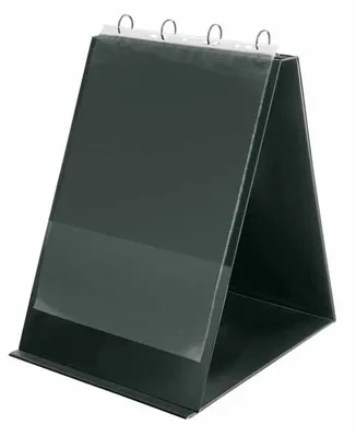 Produktbild von VELOFLEX Tischflipchart - DIN A3 - PVC - 3 cm - schwarz