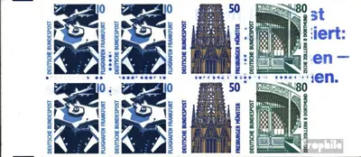 Produktbild von Briefmarken BRD (BR.Deutschland) 1992 Mi MH25b (kompl.Ausg.) postfrisch Sehenswürdigkeiten