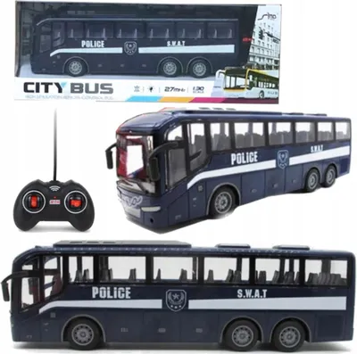 Obrázek produktu pro Policejní autobus dálkově ovládaný autobus qh866-4