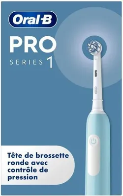 Zdjęcie produktu dla Elektryczna szczoteczka do zębów Oral-B Pro 1 Sensitive Clean, Braun, niebieska