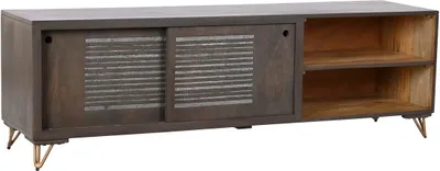 Immagine prodotto di Mobile TV DKD Home Decor metallo marrone legno di mango 160 x 40 x 50 cm