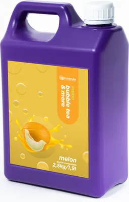 Produktbild von SIRUP FÜR BUBBLE TEA 2,5 l KONZENTRAT-SAFT-Melone