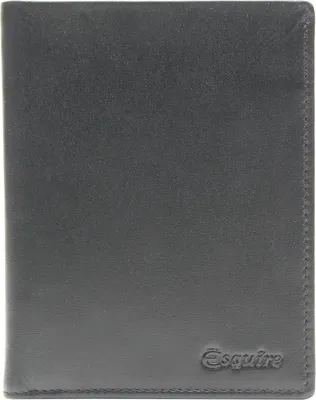 Image de Esquire porte-monnaie Silk 02 Wallet Black noir