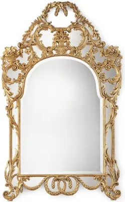 Produktbild von Casa Padrino Luxus Barock Spiegel Gold - Handgefertigter italienischer Barockstil Wandspiegel - Luxus Möbel im Barockstil - Prunkvolle Barock Möbel -  Italy - Luxus Kollektion