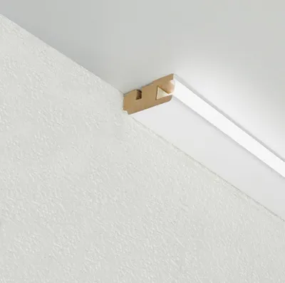 Produktbild von Kosche LED-Deckenleiste MDF weiß 22 x 45 x 2500 mm