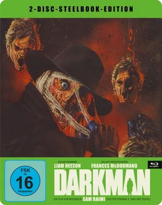 Obrázok produktu pre PLAION 1063392, Film, Blu-ray, Nemčina, Angličtina, 96 min, Darkman, Horor