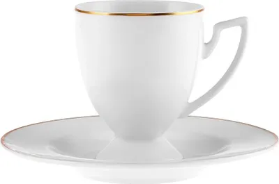 Produktbild von Karaca Boyoz Espressotassen-Set für 6 Personen, Weiß