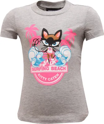 Produktbild von 4022T DSQUARED2 grau mehrfarbig t-shirt kid