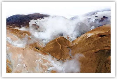 Produktbild von Poster - Poster ohne Rahmen - Berge Wolken Landschaft - 91,5x61 cm - Wand Bild - Wanddeko - Wandbilder - Kunstposter - Wandposter - Bilder - Kunstdruck - Wanddekoration - Wandbild - P2XAA91x61-4711
