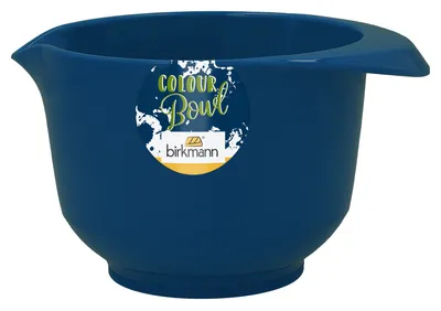 Immagine prodotto di Birkmann Colour Bowl Rühr- und Servierschüssel, Rührschüssel, Schüssel, Melaminharz, Dunkelblau, 750 ml, 708921