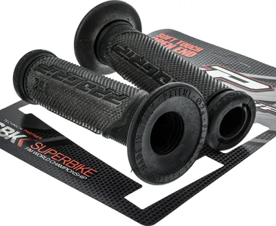 Produktbild von Progrip Griffgummi Lenkergriffe Handgriffe 732 Schwarz Gummi für Motorrad Roller Cross Quad 22mm 25mm