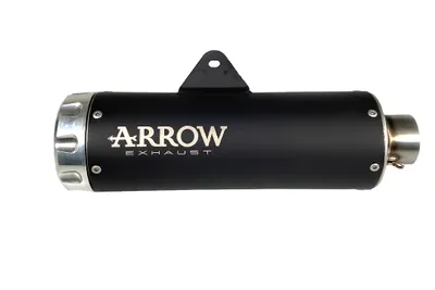 Zdjęcie produktu dla Kompletny układ wydechowy ARROW DARK REBEL z aluminiową zaślepką do Kawasaki Z650 RS rok modelowy 2021