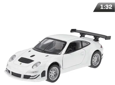 Imagen del producto de Modelo A Escala 1:32, Porsche 911 Gt3 Rsr, Color Blanco