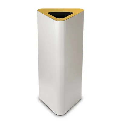 Produktbild von TKG Pure Mülleimer 60,0 l weiß, gelb, 1 St.
