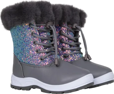Produktbild von Mountain Warehouse - "Fizz" Schneestiefel für Kinder MW4660 (32 EU) (Silber)
