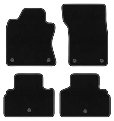 Immagine prodotto di Tappetini in moquette per Infiniti Q50 2013- (berlina) – set 4 pezzi, neri, su misura – Wielganizator BASIC