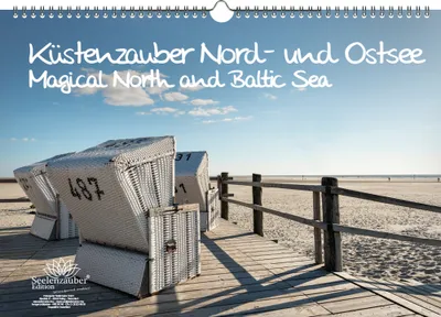 Produktbild von Küstenzauber Nord- und Ostsee DIN A3 Kalender - Immerwährender Kalender  Küste - Seelenzauber